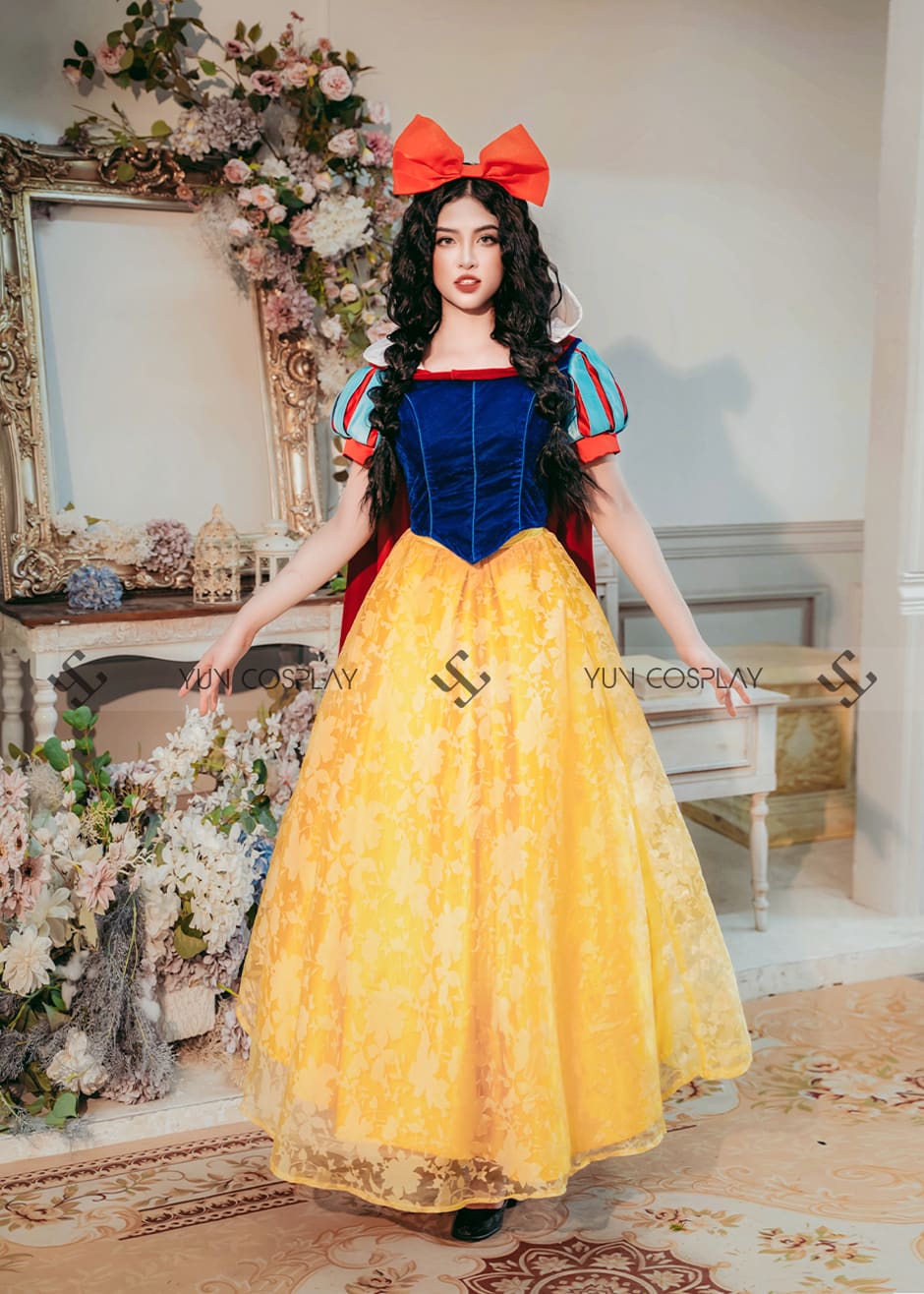 Váy công chúa Bạch tuyết trang phục Cospaytrang phục lễ hội Halloween   Trang Phục Biểu Diễn Ấn Tượng